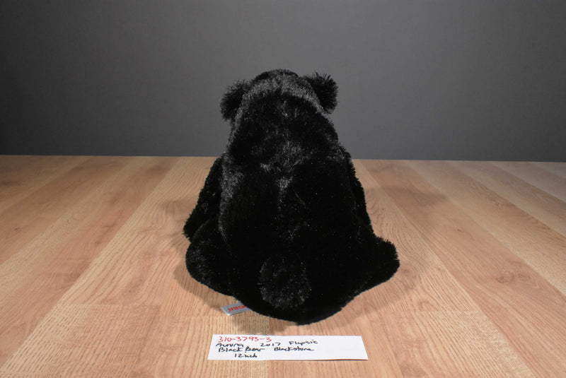 Aurora Flopsie Black Bear Blackstone 2017 Beanbag Plush