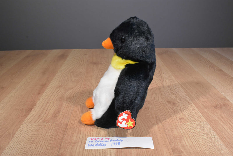 Ty Beanie Buddy Waddles Penguin 1998 Beanbag Plush
