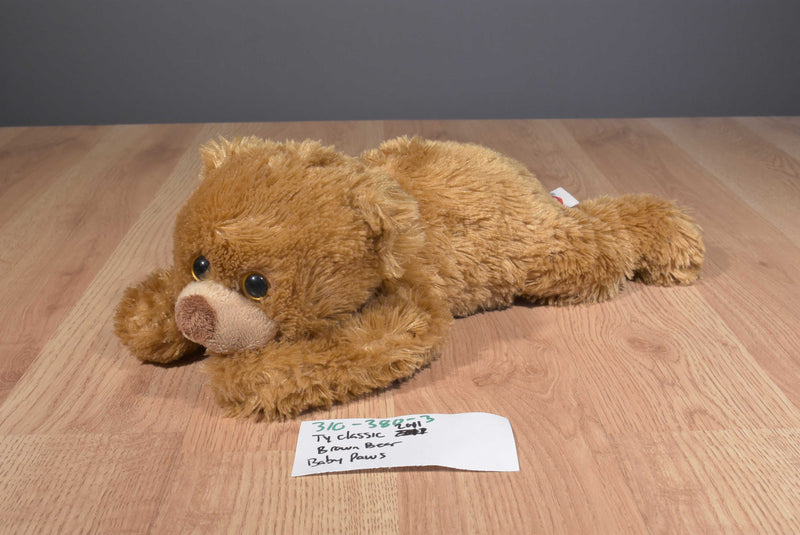 Ty Classic Baby Paws Brown 2011 Beanbag Plush
