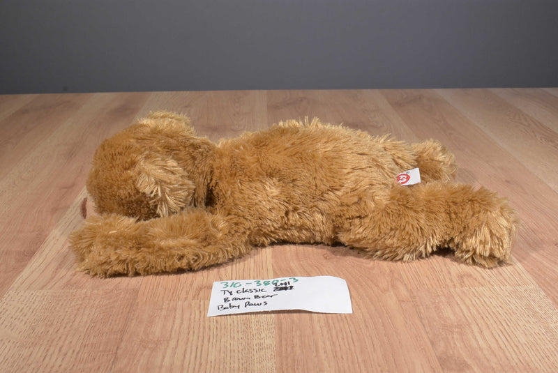 Ty Classic Baby Paws Brown 2011 Beanbag Plush