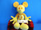Cartoon Characters Disney Orange Yellow Mickey Mouse Plush