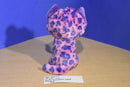 Ty Beanie Boos Reagan Leopard 2015 Beanbag Plush