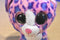 Ty Beanie Boos Reagan Leopard 2015 Beanbag Plush