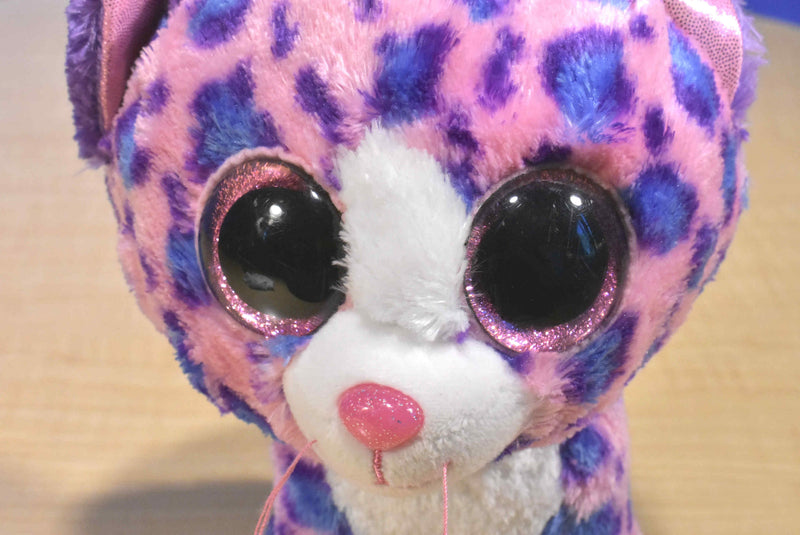 Ty Beanie Boos Reagan Leopard 2015 Beanbag Plush