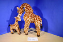 Aurora Mom Giraffe And Baby Calf plush