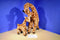 Aurora Mom Giraffe And Baby Calf plush