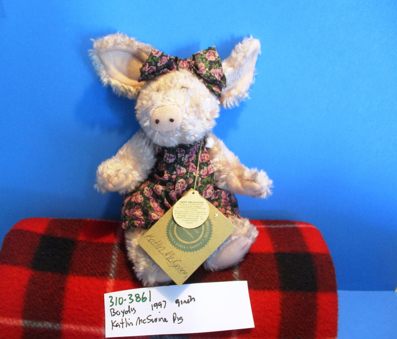 Boyd's Bears Kaitlin Mcswine Pig 1997 Plush