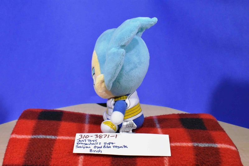 Just Toys Dragon Ball Z Super Saiyan God Blue Vegata Beanbag Plush