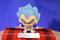 Just Toys Dragon Ball Z Super Saiyan God Blue Vegata Beanbag Plush