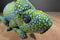Blue and Green Chameleon Plush