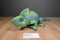 Blue and Green Chameleon Plush