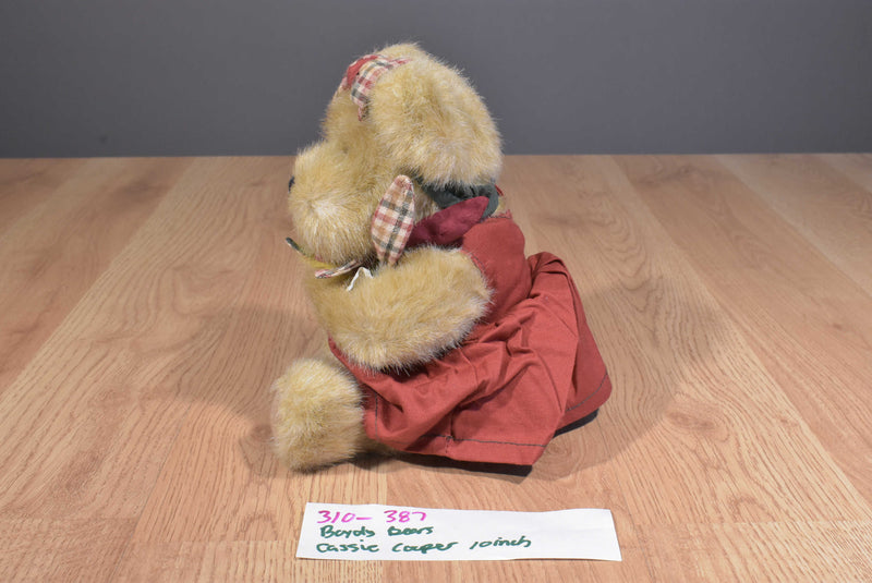 Boyd's Cassie Cooper Tan Teddy Bear With Chicken 2004 Beanbag Plush