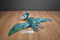 The Petting Zoo Blue, Green and Grey Pteradactyl 1994 Plush