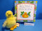 Douglas Quacker Yellow Duckling Plush and Embossed Book
