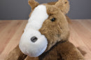 Build-A-Bear Brown Horse Beanbag Plush