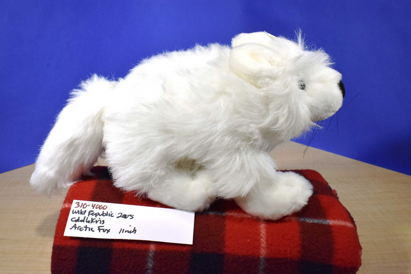 Wild Republic Cuddlekins White Arctic Fox 2005 Beanbag Plush
