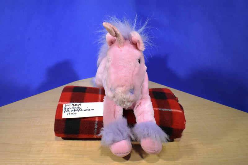 Best Made Toys Pink and Purple Unicorn Plush
