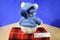 Sunkid White Teddy Bear Blue Sweater Hat Scarf Plush