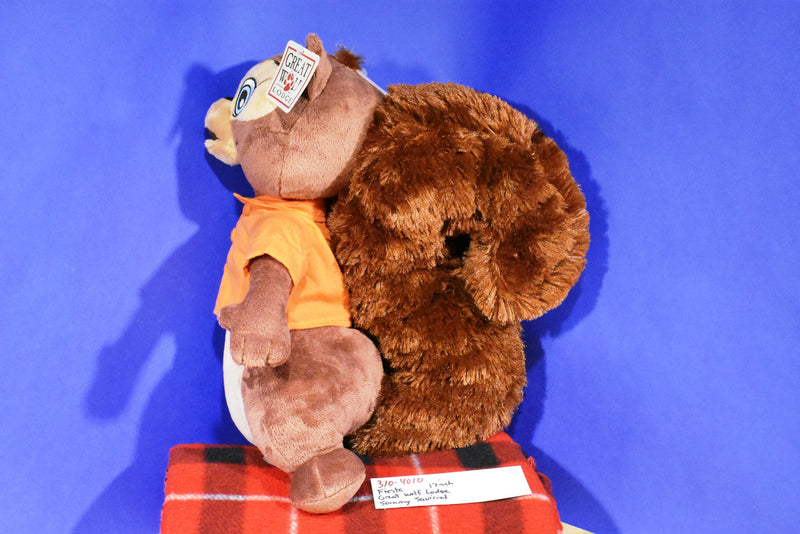 Fiesta Great Wolf Lodge Sammy Squirrel Plush