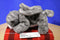 Plushies Grey and White Cat Plush Bag Purse
