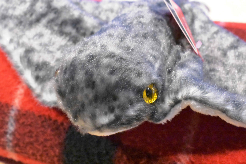 Aurora Mini Flopsies Grey Mottled Stingray beanbag plush