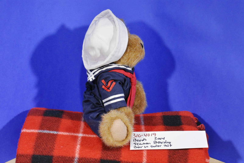 Boyd's Bears Seaman Bearsley Navy Sailor 2004 Plush