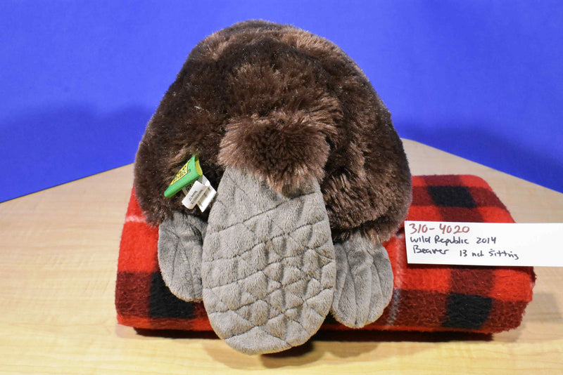 Wild Republic Beaver 2014 Beanbag Plush