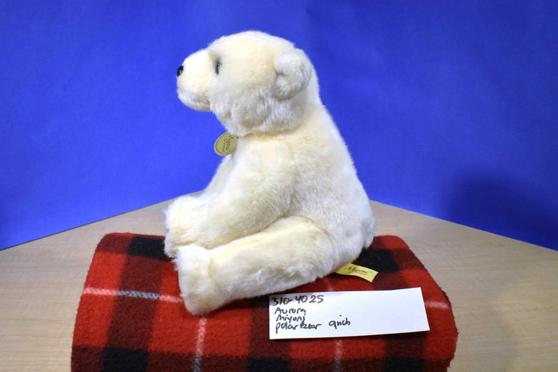 Aurora Miyoni Polar Bear Beanbag Plush