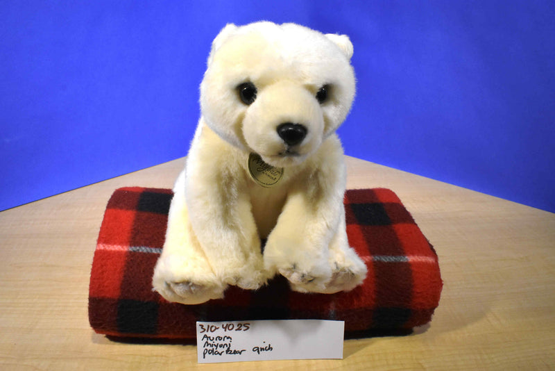 Aurora Miyoni Polar Bear Beanbag Plush