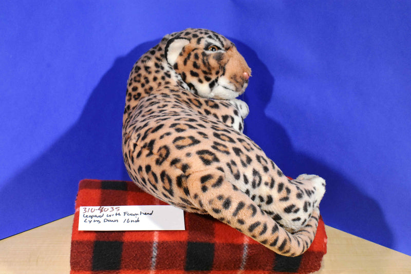 Leopard with Foam Head Plush