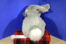 Kids of America Grey and White Bunny Rabbit Plush