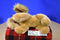 Aurora People Pals Buff Cocker Spaniel Bag Purse Plush
