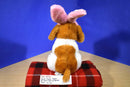 Best Made Toys Saint Bernard Puppy 2009 Plush with Pink Bunny Rabbit Ears