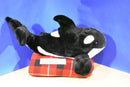 Sea World Killer Whale Orca and Calf Baby Plush