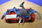 Adventure Planet Blue Pterodactyl Plush