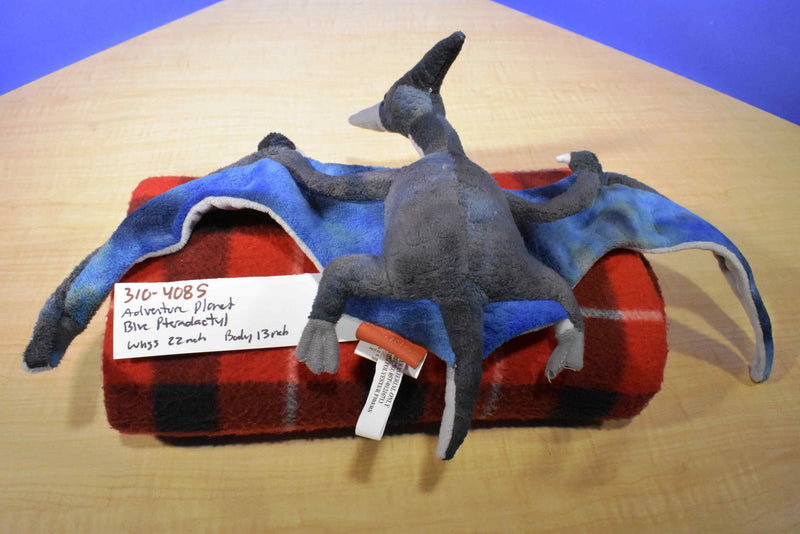 Adventure Planet Blue Pterodactyl Plush