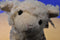 Cal Plush Beige and Brown Lamb Beanbag Plush