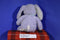 Commonwealth Purple Sparkly Bunny Rabbit 2001 Beanbag Plush