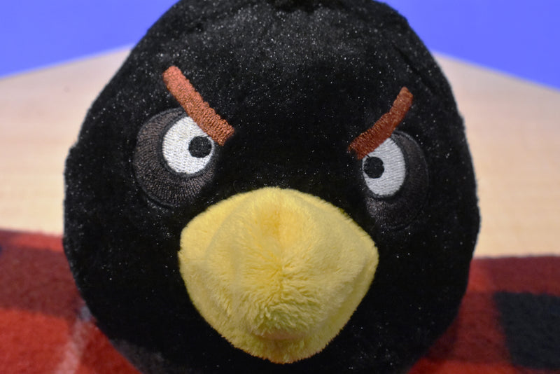 Commonwealth Rovio Angry Birds Talking Bomb the Loon 2010 Plush