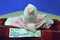 Carter's Child of Mine Pink Owl Rattle Security Blanket