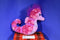 Wild Republic Sweet and Sassy Pink and Purple Sea Horse 2011 Beanbag Plush