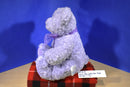 Build-A-Bear Purple Teddy Bear with Bow Talking Beanbag Plush