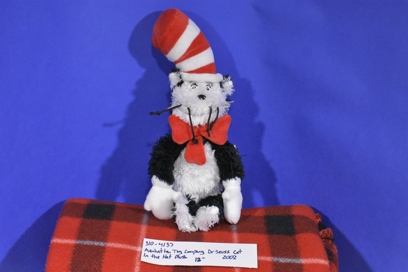 Manhattan Toy Dr. Seuss Cat in the Hat 2002 Beanbag Plush