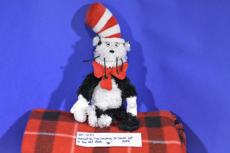 Manhattan Toy Dr. Seuss Cat in the Hat 2002 Beanbag Plush
