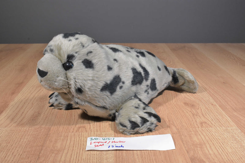 K & M Spotted Leopard Seal 2006 Beanbag Plush