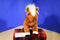 Ty Beanie Buddy Trotter Brown and White Horse Pony 2001 Beanbag Plush