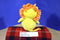 First & Main Baby Bright Lion Beanbag Plush