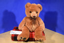 Aurora People Pals Tan Teddy Bear Beanbag Plush