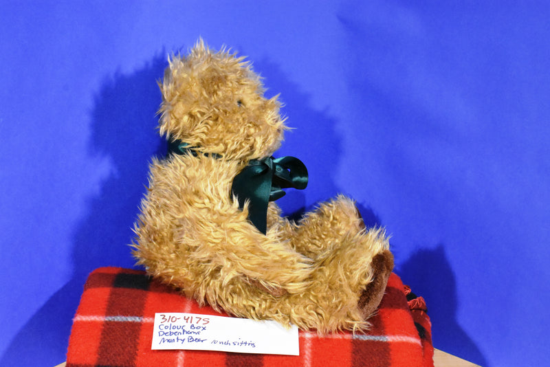 Colour Box Debenhams of London Monty Tan Teddy Bear Beanbag Plush