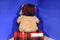 Hugfun St. Judes Tanner Tan Bear Red Hat Mittens Scarf 2006 Plush